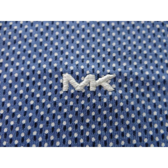 Stylish Michael Kors Blue Polka Dot T-Shirt - Picture 4 of 4
